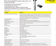 JABRA STEALTH UC Bluetooth mono headset