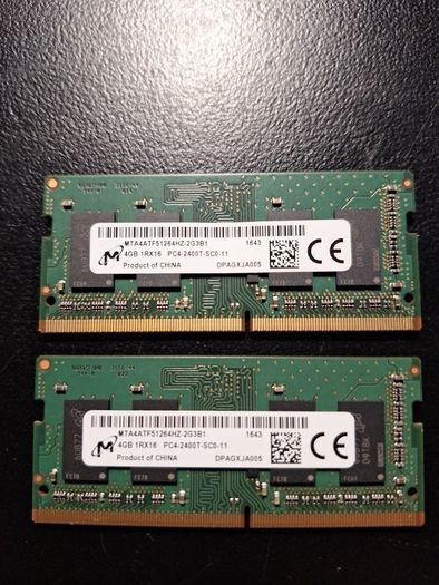 2x4 GB DDR 4, 2400 T Laptop Ram