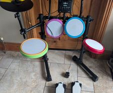 Electronic drum kit and Drum amp.