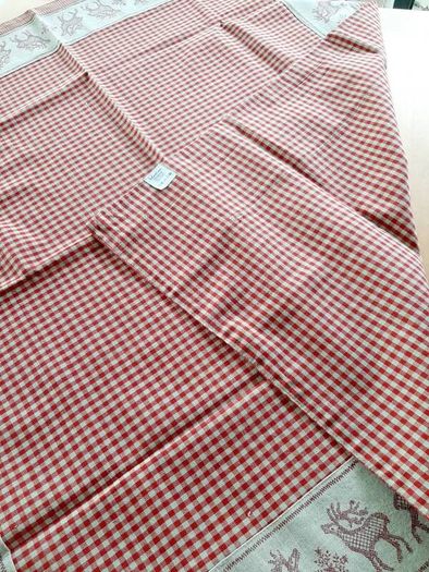 2026 Festive gingham tablecloth 1mt
