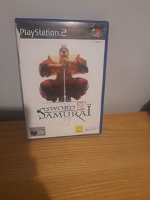 Sword of the samurai ps2 like new
