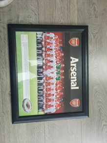 Arsenal 2006/2007 Full Squad Framed