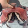 Western Saddle  Tack Job Lot  Big Horn Saddle, Bridle, Spurs, Pads Image 7