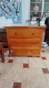 wooden chest of drawers