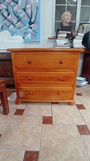wooden chest of drawers