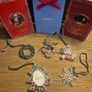 Newbridge Silverware Crystal Christmas Decorations x5 Bundle | Vintage & Modern | Mint Image 2