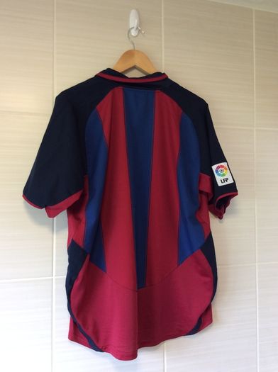 FC Barcelona Jersey. Official Nike Mens Home Jersey Season 2003-2004. Original From The Time. Not A Modern Day Remake.