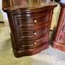 Solid Wood Bedroom Set. Lockers and Chest. Mahogany Style Image 2