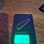 Gold safety pin Image 6
