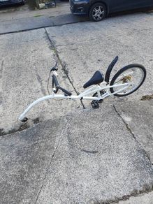 childs trailer training bike