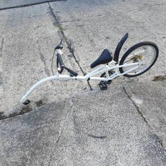 childs trailer training bike