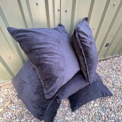 velvet cushions