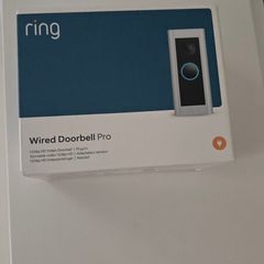 Camera Ring Wired door bell pro