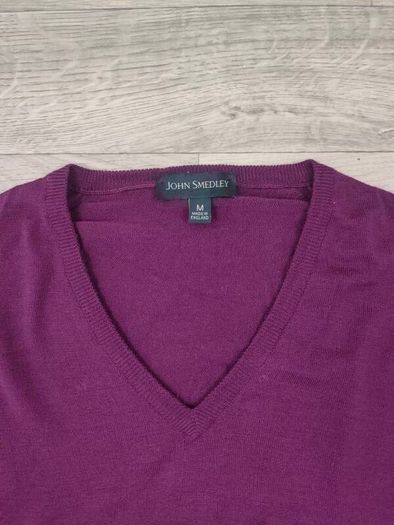 John Smedley Merino Wool Jumper Mens Medium Made In England