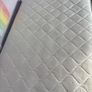 white single bed and mattress Image 2