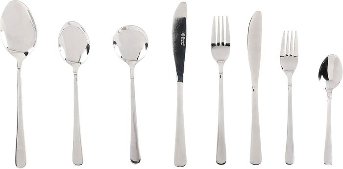 Russell Hobbs Madrid 44-Piece Stainless Steel Cutlery Set