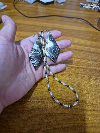 Earrings and Necklace Set