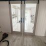 sliding doors with rail same as new..need gone as moving this weekend Image 2