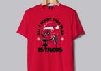Tacos t shirt deadpool t-shirt