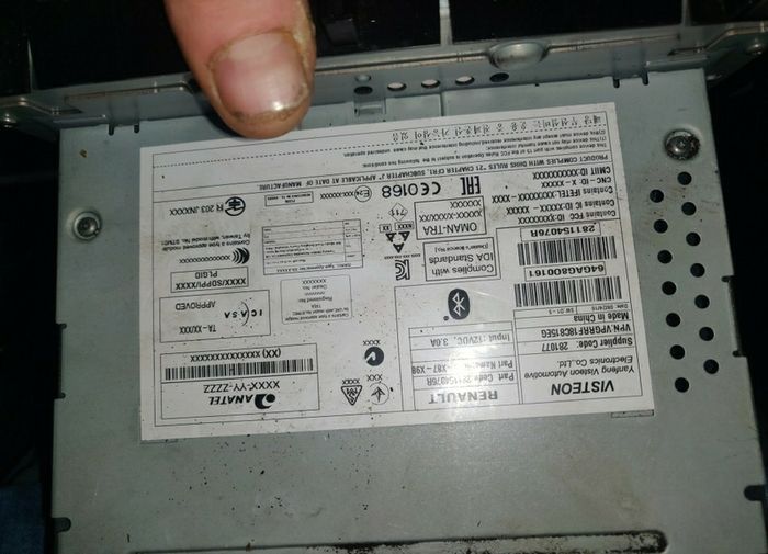 Genuine Nissan Qashqai / X-Trail / Pulsar Bluetooth CD Radio Stereo Head Unit