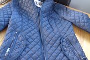 Ladies Navy Quilted Jacket for Sale