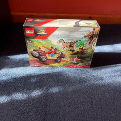Lego Jurassic World Rebirth Raptor off Road escape