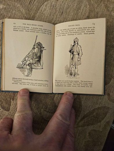 The Ball Room Guide. By Lucie H. Armstrong.  Minature Rare Hardback In Good Condition.  See Photos For Same.