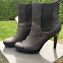 Calvin Klein Ladies Brown Ankle Boots Image 2