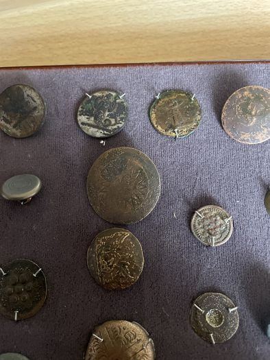Very old metal buttons unresearched