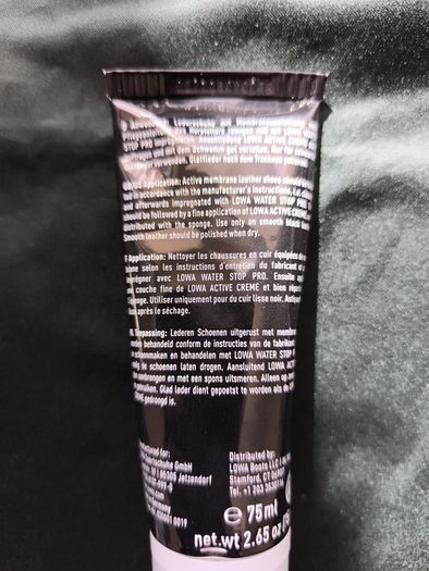 LOWA Active Creme Black