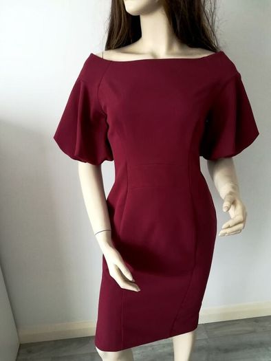 Dark red/burgundy Coast dress, size 12