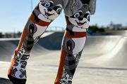 Raccoon socks