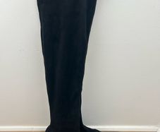 Black tall boots