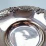 Beautiful vintage Silver Plated nuts/sweets bowl highly ornated and decorative design by  C.E.N.  silver on brass  diameter 14cm Image 4