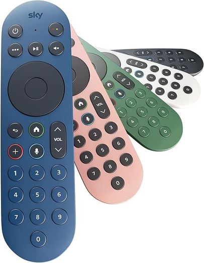 Sky Glass and Sky Stream TV Remote - Anthracite Black