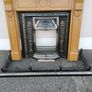Fireplace, mantle piece, fender, and granite hearth Image 2