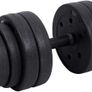 Dumbbell Set 30 kg Adjustable Plastic - Free Delivery Nationwide Image 2