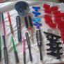 Complete Professional Salon & Mobile Hairdresser Styling Kit  Brushes, Clips & Bag Image 2