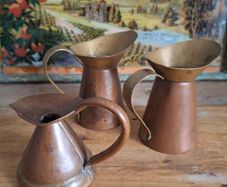 Copper Haystack Pub Measures (1 Gill / 1/4 Pint)
