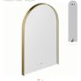 HiB Nova mirror brushed brass Image 4