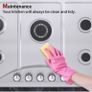 gas hob with 5 burners Image 2