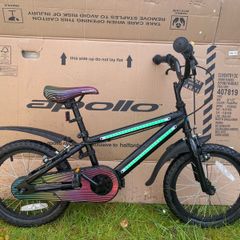 Apollo Cyber Light Up Kids Bike - 16" Wheel