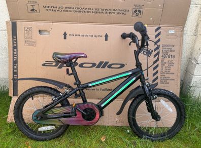 Apollo Cyber Light Up Kids Bike - 16" Wheel