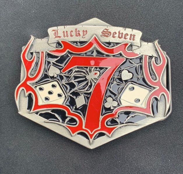 Belt Buckle Lucky Seven