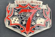 Lucky 7 Belt Buckle