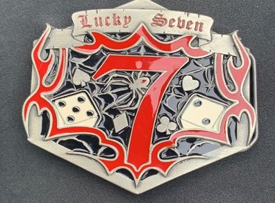 Lucky 7 Belt Buckle