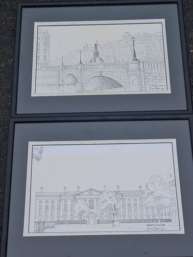 2 X Donal Branigan Ink on Paper