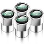 Car Tire Alloy Wheels Valve Cover Caps Auto Goods Accessories For Land Rover Ranger Autobiography Freelander Evoque Rover Sport Evoque L322 Image 2