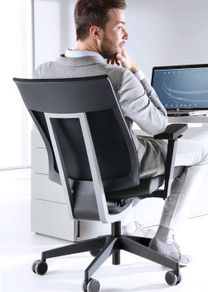 Luxury Ergonomic Mesh High Back Xenon Office Chair