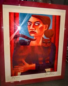 Graham Knuttel (1954-2023)signed glicee print